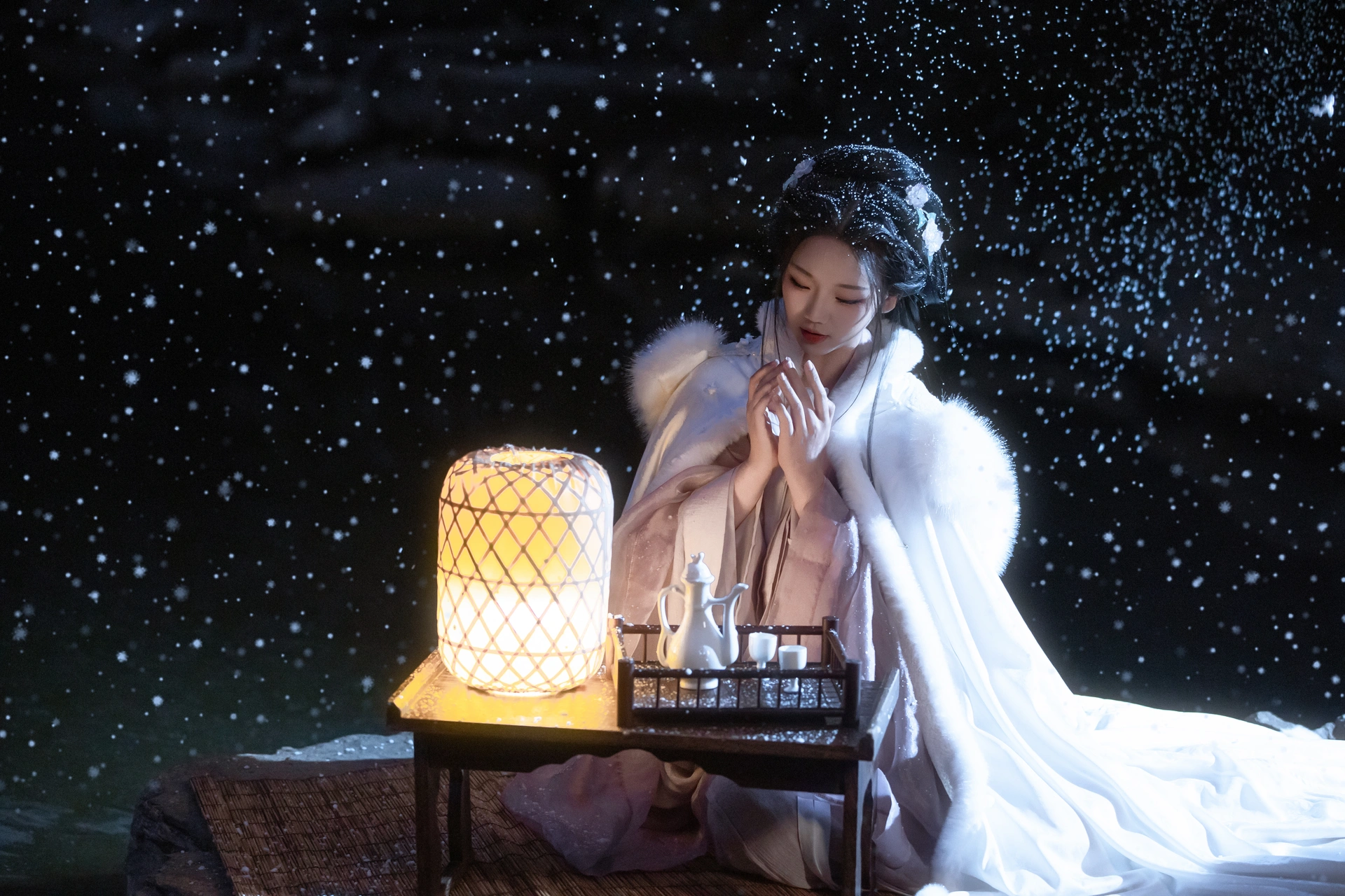 [YITUYU艺图语]2025.03.06 风雪夜归人 晚江亭 2